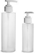 250ml shown on right with pump
