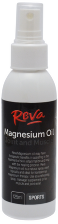 Magnesium Oil Spray with Menthol, Peppermint and Wintergreen. 125ml